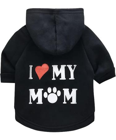 Waterproof Dog Coat - Winter Warm Jacket for Small Dogs | Fleece Puppy Sweater & Hoodie (XS Brown) - Buy Online on GoSupps.com