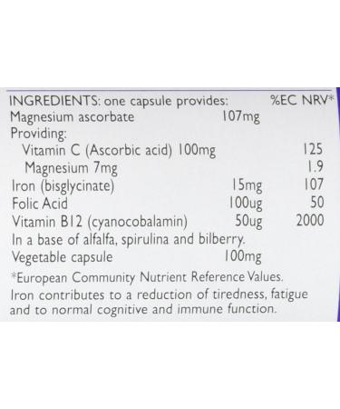 Balanced Iron Complex: 90 Veg Caps - Buy Online on GoSupps.com
