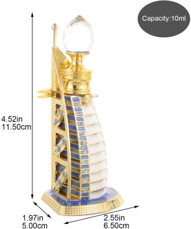 LALAFINA Travel Perfume Bottle | Refillable Mini Fragrance Holder | Portable Glass Perfume Container for Travel | Eco-Friendly Design - Buy Online on GoSupps.com