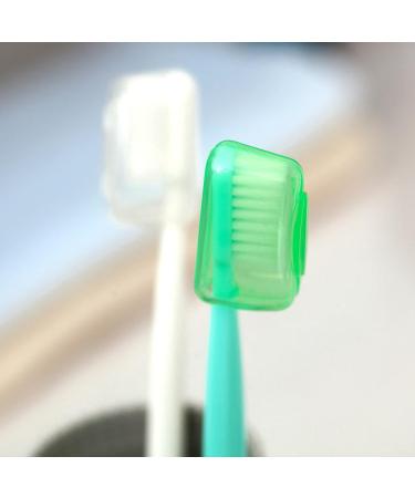 Toothbrush Covers - 15 PCS Travel Caps for Home & Outdoor, Family Toothbrush Protector & Head Holder Cover - Buy Online on GoSupps.com