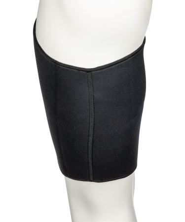 Cramer Neoprene Thigh Compression Sleeve | Best Thigh Support for Running & Recovery | Compression Leg Sleeves in Black (Medium/Large - Buy Online on GoSupps.com