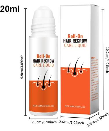 Afurl Anti Hair Loss Roller Hair Regrowth Treatments Natural Hair Oil Repairs Roots Hair Growth for Men and Women - Buy Online on GoSupps.com