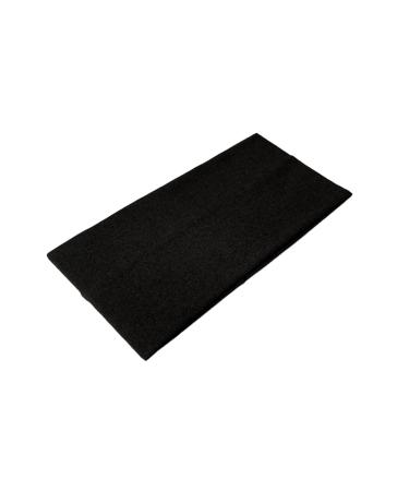 WESTEND CHOICE Extra Wide Headbands 11cm Plain Stretchy Kylie Head Band Unisex Bandeau Headbands for Women & Men Soft Hairbands Yoga Bandana Headband (Black) - Buy Online on GoSupps.com