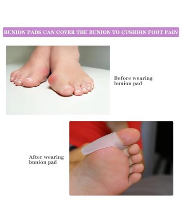 Zinyakon Gel Bunion Pads - 12 Pack Bunion Guards for Big Toe Pain Relief - Buy Online on GoSupps.com