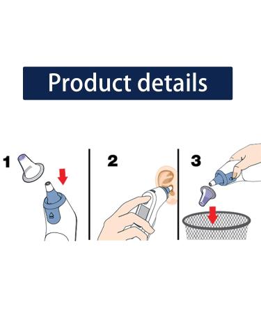 160 Pieces Ear Thermometer Protective Caps - Universal Probe Covers for All Ear Thermometers - Replacement Accessories - Buy Online on GoSupps.com
