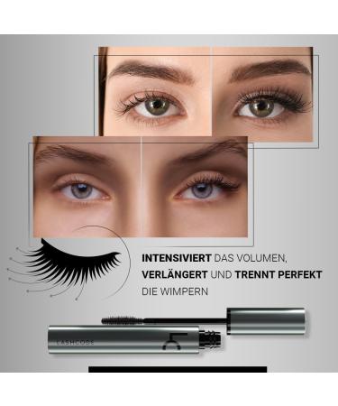 Lashcode Mascara 10ml - Lengthening & Thickening Eyelash Mascara | Stimulates Growth | Buy Internationally - Buy Online on GoSupps.com