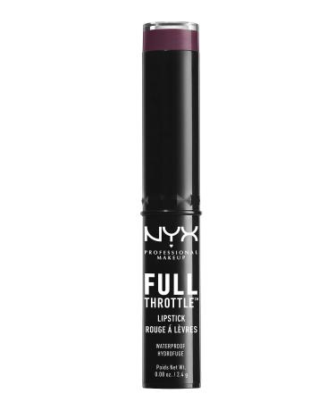 NYX Cosmetics Full Throttle Lipstick Night Crawler - Intense Matte Finish - Buy Online on GoSupps.com