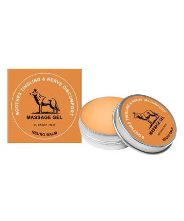 Baume Neuro Therawolf Baume apaisant pour les nerfs Therawolf Cr me apaisante pour les douleurs neuropathiques Cr me naturelle pour les articulations des mains des pieds et du corps Pom (1)
