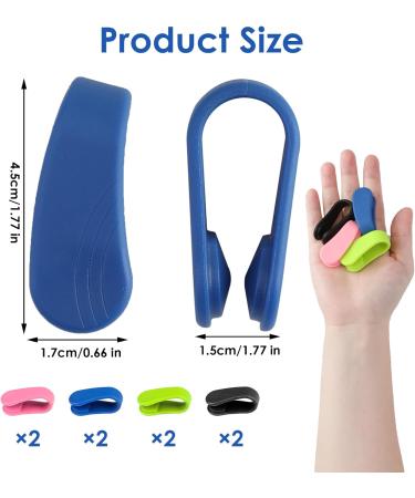 8-Piece Acupressure Clip Set for Migraine Relief & Anxiety - Handheld Massage Tool - Buy Online on GoSupps.com