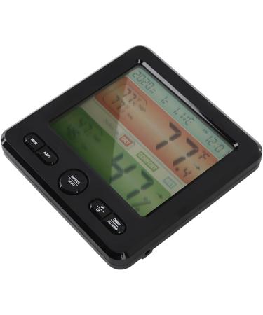 Biitfuu Digital Clock with Temperature & Humidity Monitor - Precise Data for Bedrooms & Students (Black) - International Shipping - Buy Online on GoSupps.com
