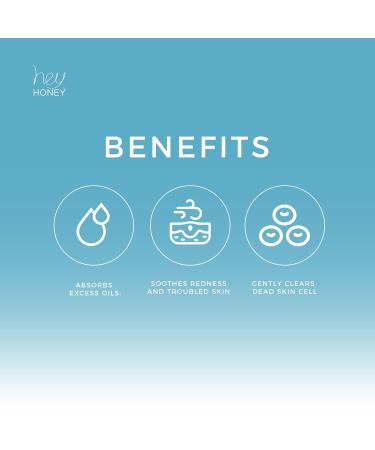 Hey Honey Skincare Be Clear - Acne Spot Treatment Overnight, Pimple Drying Lotion, Use Over Zits Whitehead & Blemishes 1 OZ - Buy Online on GoSupps.com