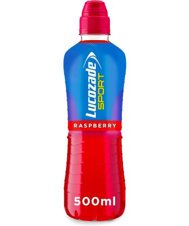 Lucozade Sport Raspberry 4 x 500ml: Hydration and Energy Boost - Buy Online on GoSupps.com