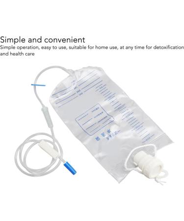 3000 ml Silicone Inlet Bags with Hose - Promotes Digestive Health & Intestinal Cleaning - Safe & Durable for Home Use - International Shipping - Buy Online on GoSupps.com
