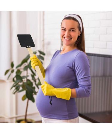 liangshi Leather Swatter Wooden Handle Household (Charcoal Black) - Buy Online on GoSupps.com