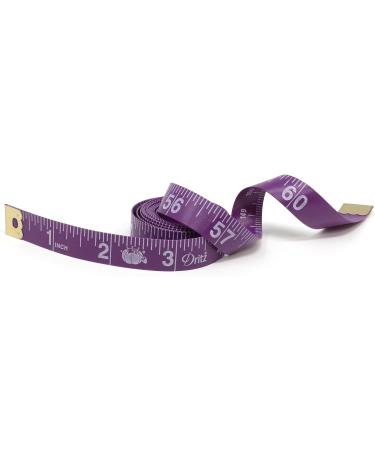 Dritz Sew 101 Tape Measure 1/2 x 60 - Purple | 1 Count Standard Measurement Tool - Buy Online on GoSupps.com