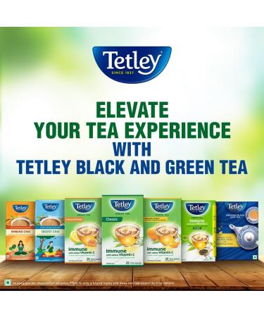  Tetley Tetley Green Tea Ginger Mint and Lemon 100 Tea Bags - Buy Online on GoSupps.com