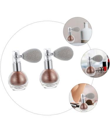 Balacoo 6 Pcs Spray Glitter Spray Mist Bottle for Hair Shimmer Makeup Spray Glittering Powder Sprayer Round As Shownx3pcs 7.5x6cmx3pcs - Buy Online on GoSupps.com