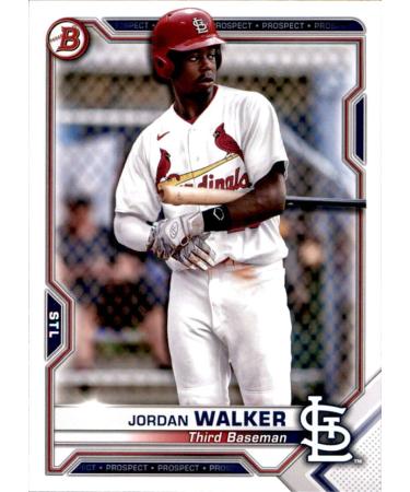 2021 Bowman Prospects #BP-146 Jordan Walker St. Louis Cardinals MLB Baseball Card NM-MT