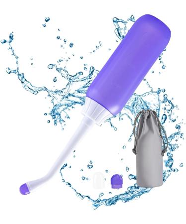 Portable Bidet for Travel | 400ml Personal Hygiene & Care Device | Ideal for Intimate Areas - Faceynde Lila - Buy Online on GoSupps.com