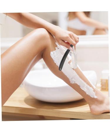 Fomiyes Men's Razor Sharp Hair Clippers - Professional Hair Smoothing Wet Razor with Wooden Handle for Barbers & Home Use - Buy Online on GoSupps.com