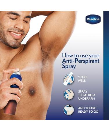  Vaseline Vaseline Men Active Dry 48h 250ml - Buy Online on GoSupps.com