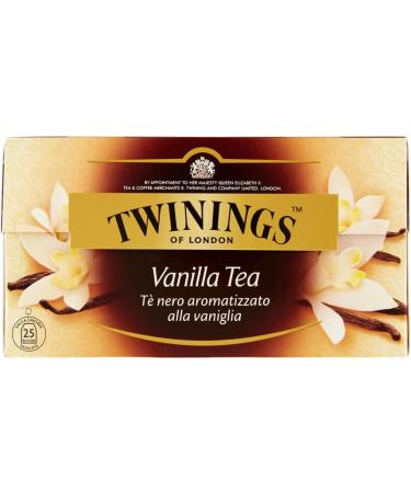  Italian Gourmet E.R. Set of 6 Twinings Vanilla Flavored Black Tea Black Tea with Vanilla Flavor 25 Filters + Gourmet Italian Tomato Pulp Box 400 g - Buy Online on GoSupps.com