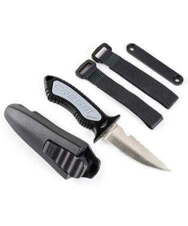 Cressi Adult Grip Diving Knife Black Uni