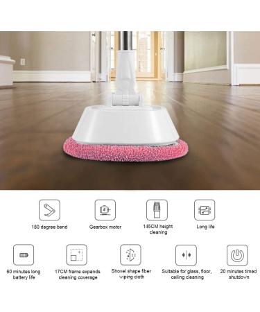 Mopping Mop Multi-Purpose Electric Electric Mop Ceiling for Floor Window(Rose red) - Buy Online on GoSupps.com