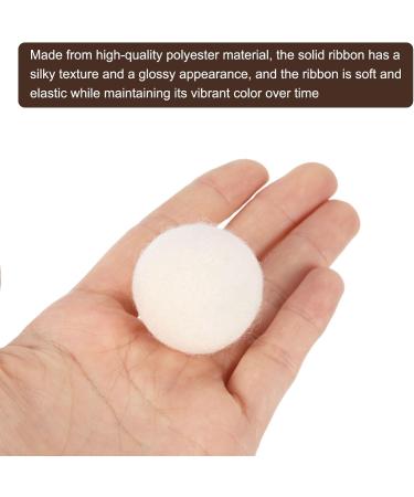 sourcing map 6 Pcs Wool Dryer Balls 1.2 Inches Wool Laundry Dryer Balls for Reducing Clothing Static and Wrinkles White 1.2" White - Buy Online on GoSupps.com