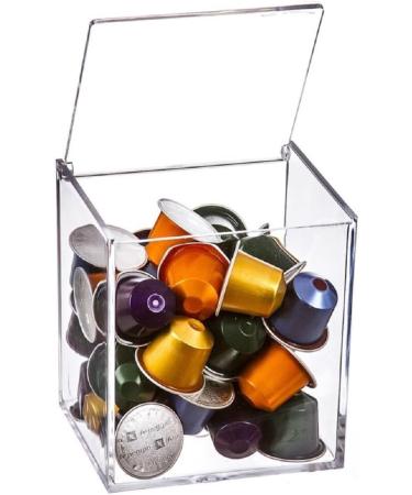 Casa D'Or Plexiglass capsule for 13 D/G capsules or 40 Nespresso capsules - Buy Online on GoSupps.com