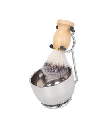 Premium Sustainable Shaving Brush Set | Firm & Robust Male Facial Care Kit for Home & Salon - Buy Online on GoSupps.com