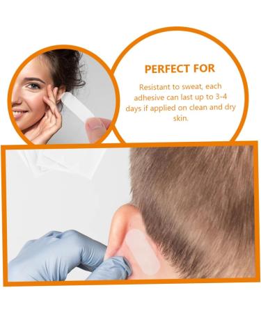 Operitacx 6pcs Ear Correction Stickers - Clear Cosmetics Ear Tape for Small Face Orthotics - Makeup Elf Ear Veneer - Buy Online on GoSupps.com