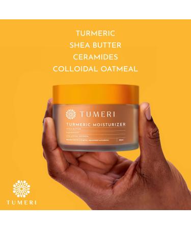 Turmeric Face & Body Moisturizer Cream 60ml - Nourishing Hydrating Dry Skin Relief with Turmeric Curcumin & Shea Butter Shop Internationally - Buy Online on GoSupps.com