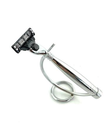 G.B.S Modern Shaving Set - Premium Razor Badger Brush & Stand | International Shipping Available - Buy Online on GoSupps.com