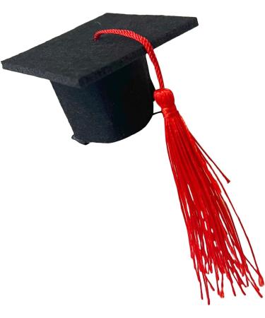 Graduation Hat Insert | 3D Doctoral Hat | Graduation Hat Hairpins Hat Inserts Graduation Accessories for Women Men Red - Buy Online on GoSupps.com