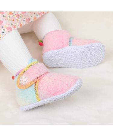 JIASUQI Baby Winter Boots | Toddler Soft House Slippers | Infant Anti-Skid Crib Shoes 12-18 Months - Buy Online on GoSupps.com