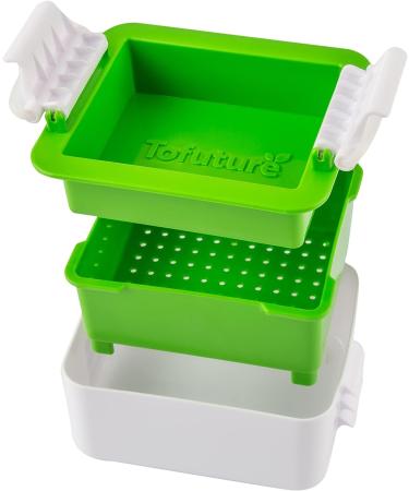 ToFuture Tofu Press - Stylish & Unique Tofu Transformer | White & Green - Shop Internationally - Buy Online on GoSupps.com