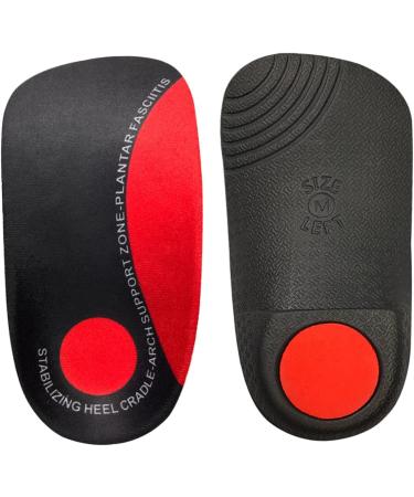 FOMIYES Arch Corrective Insoles for High Heels - 2 Pairs Foot Arch Support & Absorption Shoe Pads for Men & Women - Red - Buy Online on GoSupps.com