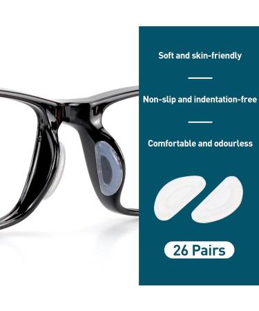 VEGCOO 12 Pairs Round Glasses Retainers Silicone Eyeglasses Hooks Temple Tip Holder Ring Eyewear Sleeve Retainer for Glasses Eyeglasses and Sunglasses - Buy Online on GoSupps.com