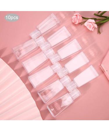 Verdant Touch 10 Pcs 30ml Plastic Lotion Cream Pump Bottles Refillable Cosmetic Makeup Bottle - Buy Online on GoSupps.com