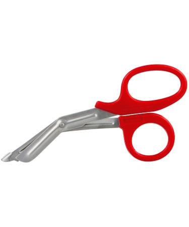 SANISMART universal scissors bandage scissors 19 cm color: red