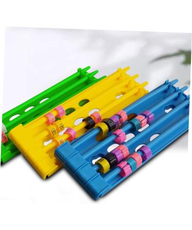 Mipcase 12 Pcs Pigeon Ring Stand Where Pigeon Ring Rack Pigeon Ring Frame Chick Plastic Bird Supplies 20.00X7.00X1.50CMx3pcs As Shownx3pcs - Buy Online on GoSupps.com