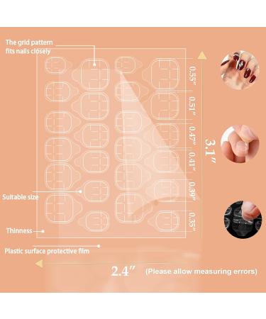 Gakonp Nail Adhesive Tabs 720Pcs - Waterproof & Breathable Double Sided Nail Glue Stickers for DIY Manicure - Buy Online on GoSupps.com