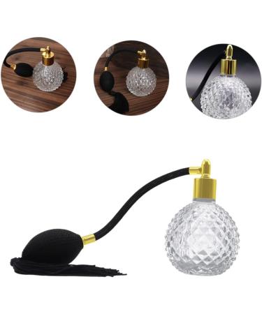 Angoily Perfume Bottle Mini Vintage Perfume Spray Bottle - Refillable Liquid Container for Travel Skincare Lotion - 100ml Glass Men Perfume Mens Powder Man White Retro Bottle - Buy Online on GoSupps.com