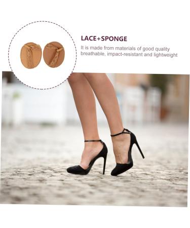 High Heel Insole Cushions - 5 Pairs Soft Toe Cover Pads for Comfort & Support - Buy Online on GoSupps.com