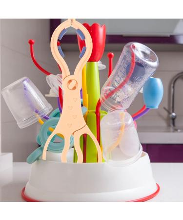 Beavorty 2-in-1 Removable Bottle Clip - Nipple Lane Feeding Bottle Tongue Feeder & Heat Bottle Nipple Clamp - Baby Bottle Pacifier Clip - Multi-Color Baby Care Accessories - Buy Online on GoSupps.com
