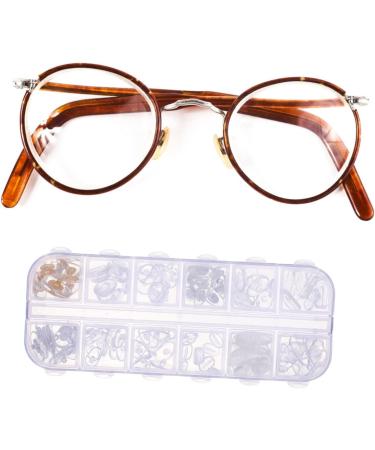 Healeeved Glasses Repair Set - Accessories Screws Rubber Nose Pads & Tips for Glasses - Easy Fix for All Glasses Types - Buy Online on GoSupps.com