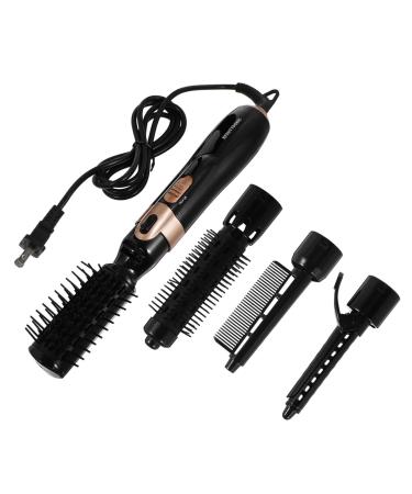 Outanaya 1 Set Curling Iron Curling Wand Hairdressing Tool Portable Hair Curler Heated Hair Rollers Black Abs