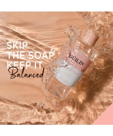 GUILIN Dermatology Tested Premium Intimate Wash - pH Balanced Lactic Acid SLES/SLS Free - 250ml - Skip Soap Keep It Balanced - Buy Online on GoSupps.com