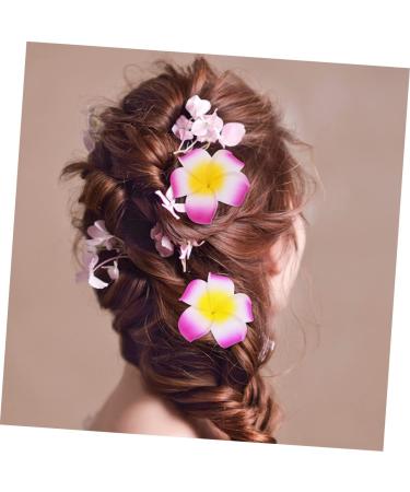 Didiseaon Summer Hair Clips Flower Hairpin Hawaiian Hair Flower Clip Plumeria Hair Clips for Girls Girl Hair Clips Hair Pin Plumeria Hairpin for Girl Accessories Hibiscus Flower - Buy Online on GoSupps.com